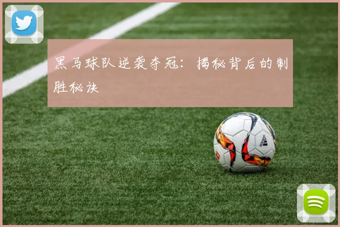 黑马球队逆袭夺冠：揭秘背后的制胜秘诀