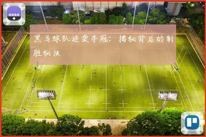 黑马球队逆袭夺冠:揭秘背后的制胜秘诀